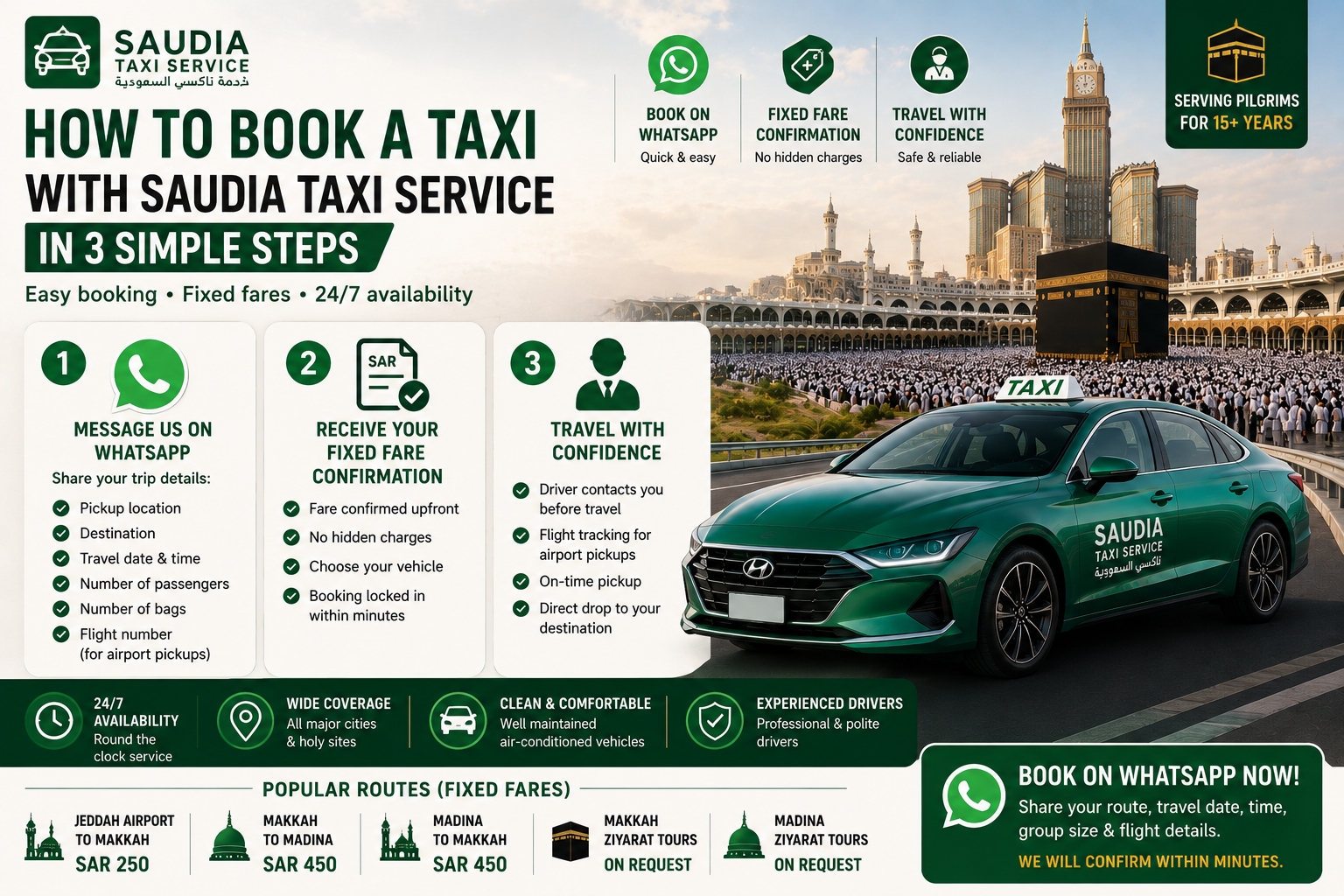 How to Book a Taxi with Saudia Taxi Service | 3 Simple Steps